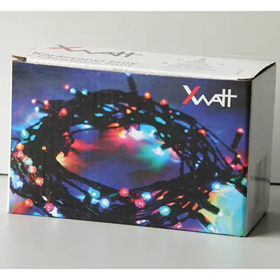 Photo de l’avis officiel: XWATT Karácsinyi fény / Christmas light Chaîne d'éclairage — risque: Choc électrique