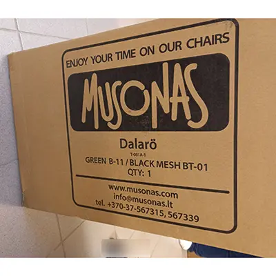 Photo de l’avis officiel: Musonas Dalarö Chaise de bureau — risque: Blessures