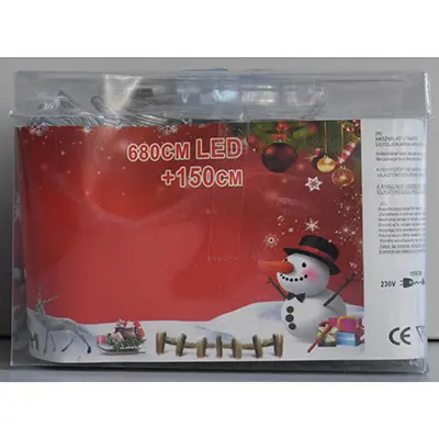 Photo de l’avis officiel: 680CM LED +150cm Chaîne d'éclairage — risque: Choc électrique