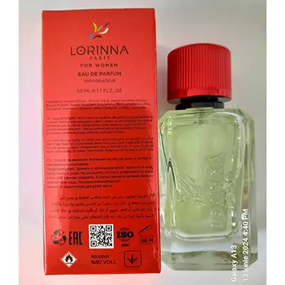 Foto dell’avviso ufficiale: LORINNA PARIS 224 Bad Lady Profumo — rischio: Rischio chimico