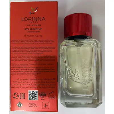 Photo de l’avis officiel: LORINNA PARIS 300 Follow me Parfum — risque: Risque chimique
