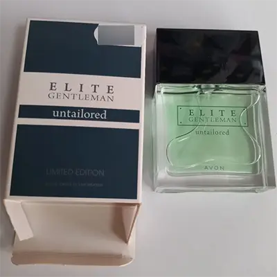 Photo de l’avis officiel: AVON COSMETICS ELITE GENTLEMAN UNTAILORED Eau de toilette — risque: Risque chimique