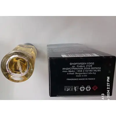 Photo de l’avis officiel: EUR-78 Parfum — risque: Risque chimique
