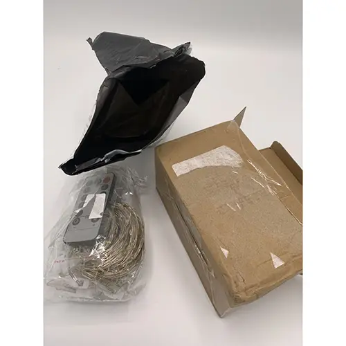 Photo from the official notice: String light curtain — environment risk
