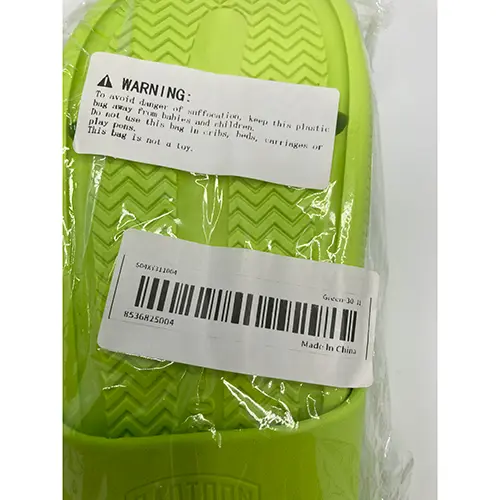 Photo de l’avis officiel: Cartoon Sandaler PVC chaussons — risque: Risque chimique