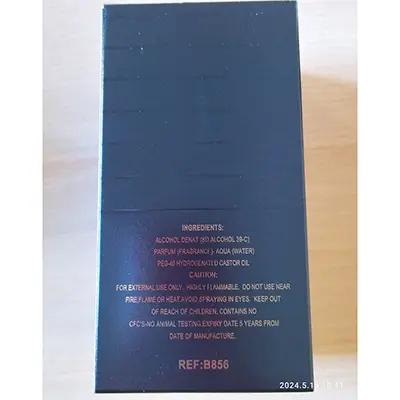 Foto dell’avviso ufficiale: MYSTICAL SELVACE Profumo — rischio: Rischio chimico
