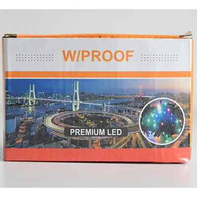 Photo de l’avis officiel: W/PROOF PREMIUM LED LIGHT lighting chains Chaîne d'éclairage — risque: Choc électrique