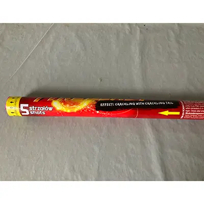 Photo from the official notice: JORGE Fireworks Fireblast — burns & damage to sight risk