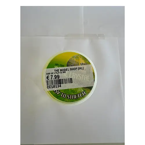 Photo de l’avis officiel: SLIME CRYSTAL Slime de jouet — risque: Risque chimique