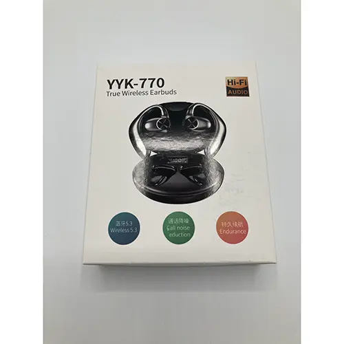 Photo from the official notice: Wireless earbuds — environment risk