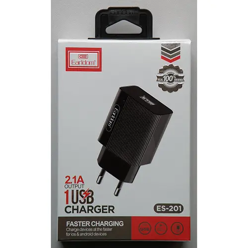 Foto dell’avviso ufficiale: Earldom CHARGER / 21A 1 USB CHARGER Caricabatterie USB — rischio: Scossa elettrica