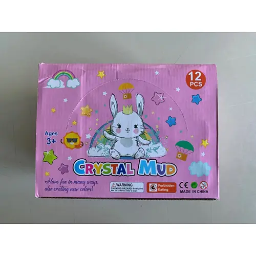Photo de l’avis officiel: CRYSTAL MUD Slime de jouet — risque: Risque chimique (A12/02694/24)