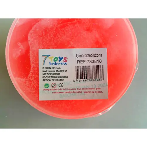 Foto dell’avviso ufficiale: Super Slime Super Slime Bubble Bava di giocattolo — rischio: Rischio chimico