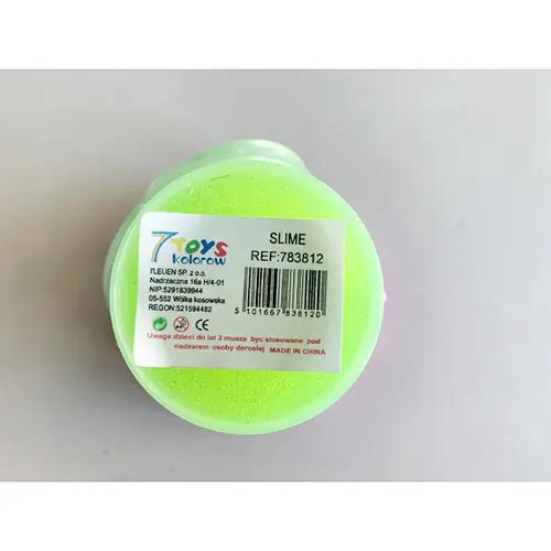 Photo de l’avis officiel: Super Slime Bubble Mud / Bucke Slime Slime de jouet — risque: Risque chimique