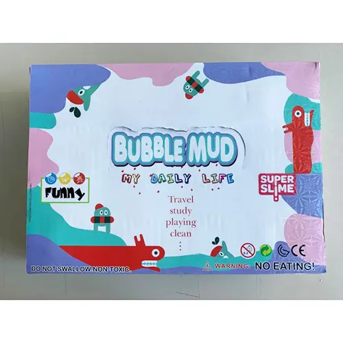 Photo de l’avis officiel: Super Slime Bubble Mud / Bucke Slime Slime de jouet — risque: Risque chimique