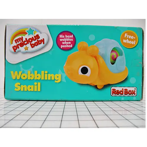 Foto dell’avviso ufficiale: My precious baby Wobbling Snail Giocattolo di plastica — rischio: Ostruzione delle vie aeree