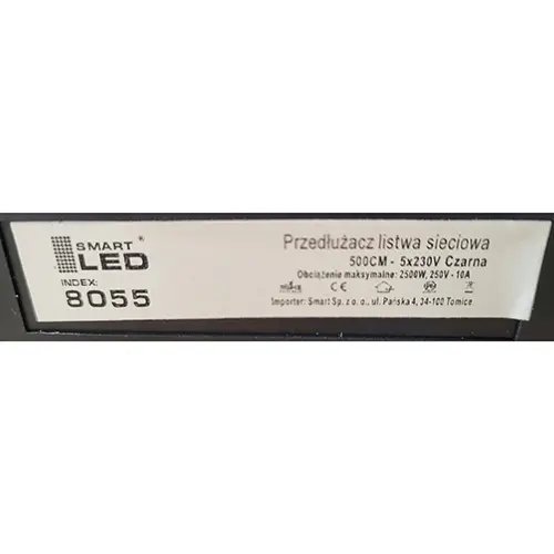 Foto do aviso oficial: Smart Power strip Chumbo de extensão — risco: Queimaduras & Choque elétrico