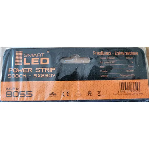 Foto do aviso oficial: Smart Power strip Chumbo de extensão — risco: Queimaduras & Choque elétrico
