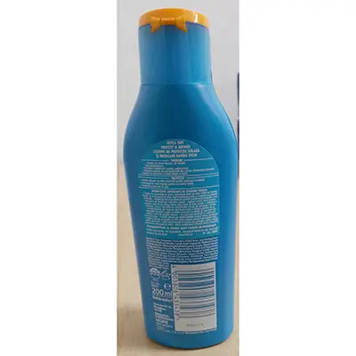 Foto dell’avviso ufficiale: Nivea SUN Protect &amp; Bronze sunscreen milk Latte solare — rischio: Rischio chimico