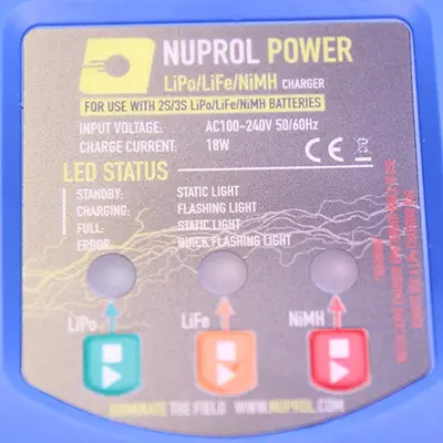 Photo from the official notice: Nuprol Power Battery charger — electric shock risk