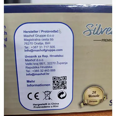 Foto aus der offiziellen Meldung: MAXHOF Haarglätter — Risiko: Elektrischer Schlag
