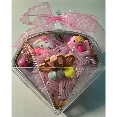 Foto do aviso oficial: Jewelry set Conjunto de joias de brinquedo — risco: Engasgamento