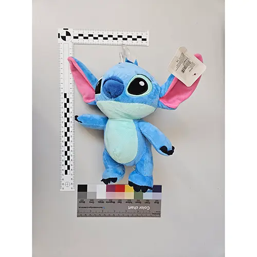 Photo de l’avis officiel: Plush toy Jouet souple — risque: Étouffement (A12/02777/24)