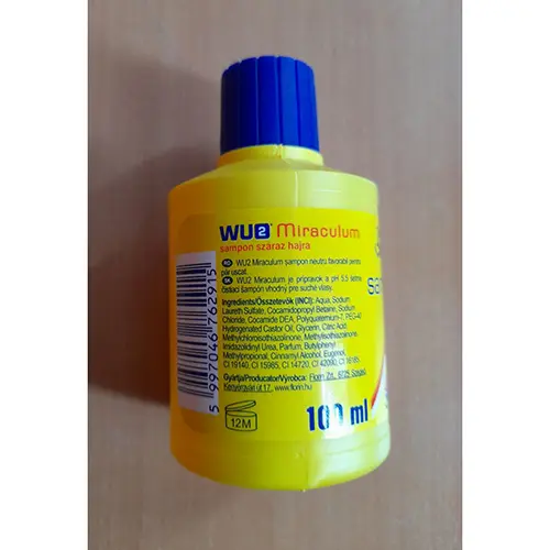 Photo de l’avis officiel: WU2 Shampoo — risque: Risque chimique