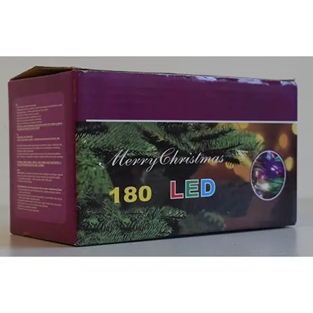 Photo de l’avis officiel: Merry Christmas 180 LED Chaîne d'éclairage — risque: Choc électrique