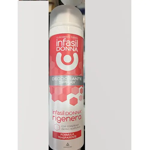 Foto dell’avviso ufficiale: INFASIL donna rigenera Deodorante spray — rischio: Rischio chimico