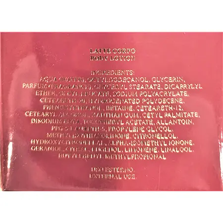 Photo de l’avis officiel: John Richmond Viva Rock Parfum — risque: Risque chimique