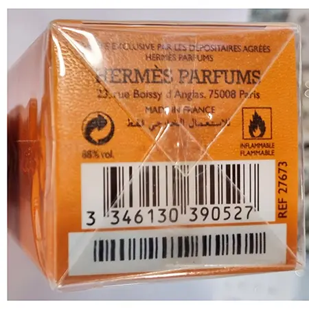 Foto dell’avviso ufficiale: Hermes Calèche Profumo — rischio: Rischio chimico