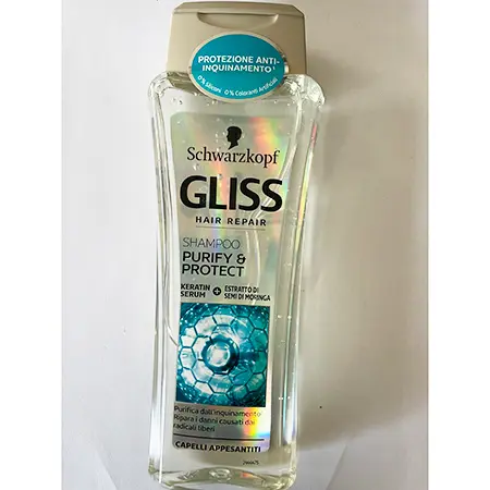 Photo de l’avis officiel: GLISS Hair repair Shampoo — risque: Risque chimique