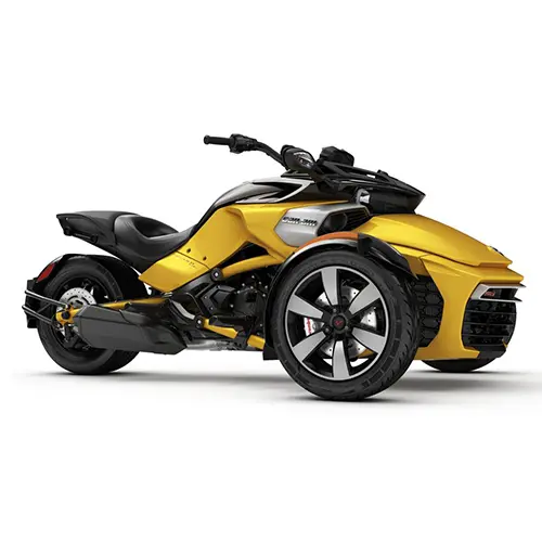 Photo from the official notice: Can-am Spyder F3, Spyder RT three-wheel vehicle — injuries risk