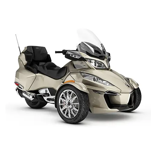Photo from the official notice: Can-am Spyder F3, Spyder RT three-wheel vehicle — injuries risk