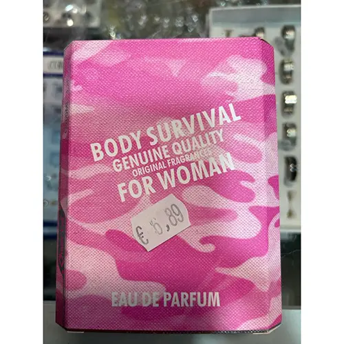 Photo de l’avis officiel: Omertà &amp; Body Survival For Woman Body survival Parfum — risque: Risque chimique