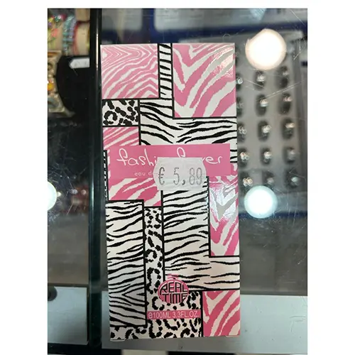 Photo de l’avis officiel: Real Time ® &amp; Fashion Fever Fashion Lover Parfum — risque: Risque chimique