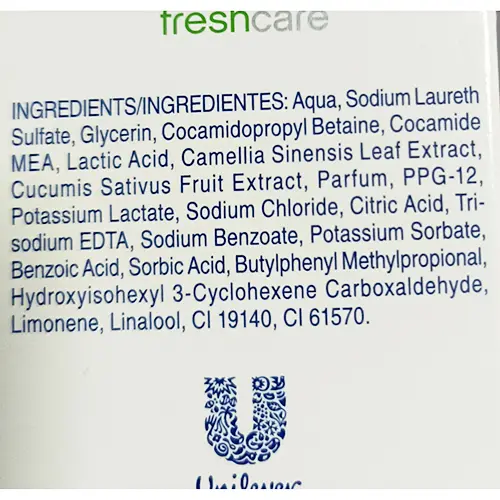 Foto dell’avviso ufficiale: Dove Intimo freshcare Sapone intimo — rischio: Rischio chimico