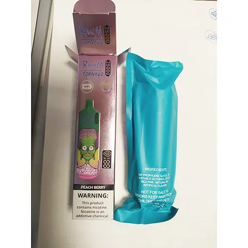 Photo de l’avis officiel: RAHdM TORNADO 25000 Cigarette électronique jetable — risque: Risque chimique