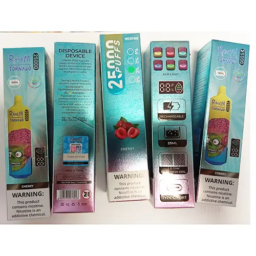 Photo de l’avis officiel: RAHdM TORNADO 25000 Cigarette électronique jetable — risque: Risque chimique