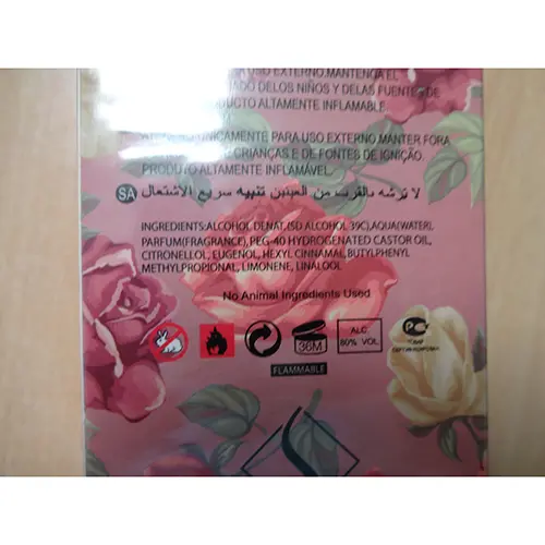 Foto dell’avviso ufficiale: Dream Dream by allure POUR FEMME EAU D PARFUM SCENTRIC Profumo — rischio: Rischio chimico