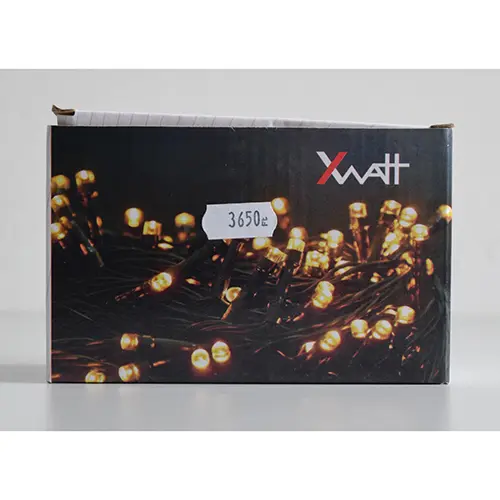 Photo de l’avis officiel: XWATT Karácsonyi fény/ Christmas light Chaîne d'éclairage — risque: Choc électrique