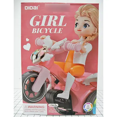 Foto do aviso oficial: DIDAI GIRL BICYCLE Brinquedo em triciclo — risco: Engasgamento