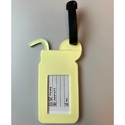 Photo de l’avis officiel: Luggage Tag, Cocktail Namnlapp baggage Étiquette de bagage — risque: Risque chimique
