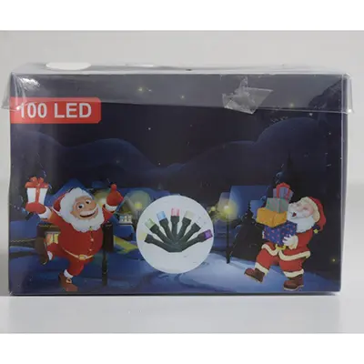 Photo de l’avis officiel: 100 LED Chaîne d'éclairage — risque: Choc électrique (A12/02988/24)