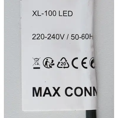 Photo de l’avis officiel: 100 LED Chaîne d'éclairage — risque: Choc électrique (A12/02988/24)