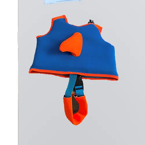 Zdjęcie z oficjalnego zgłoszenia: Pottwal Schwimmweste Kinder - Schwimmhilfe - mit verstellbarem Schrittgurt Kamizelka pływacka — ryzyko: Utonięcie