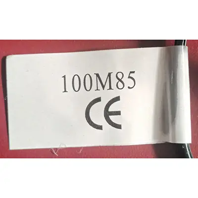 Photo de l’avis officiel: Merry Christmas 100 LED Chaîne d'éclairage — risque: Choc électrique (A12/03052/24)