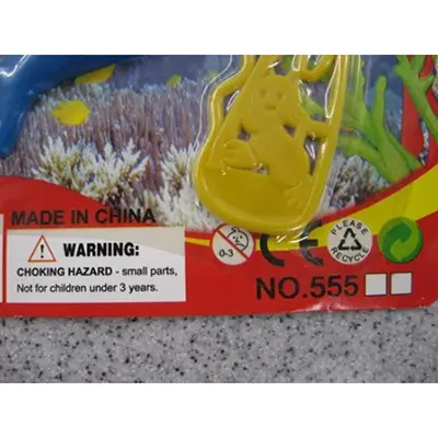 Photo de l’avis officiel: La Gran Familia Fishing series Jeu de jouets de pêche — risque: Blessures
