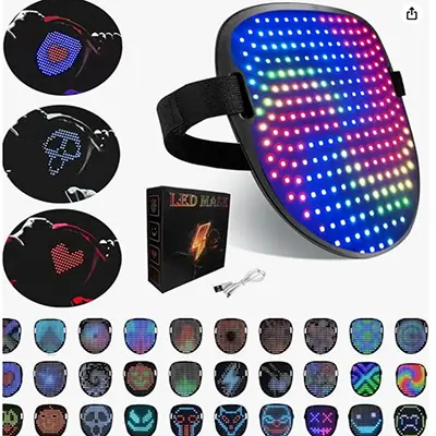 Photo from the official notice: Led Mask — environment risk (A12/03059/24)